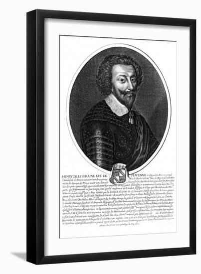 Henri Duc de Maine-null-Framed Art Print
