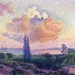 The Black Cape, Pramousquier Bay, 1906-Henri Edmond Cross-Giclee Print