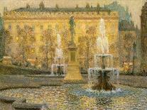 Trafalgar Square, London, 1908-Henri Eugene Augustin Le Sidaner-Giclee Print