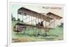 Henri Farman in the Farman Biplane, French Aviator and Aircraft Constructor, C1909-null-Framed Giclee Print