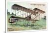 Henri Farman in the Farman Biplane, French Aviator and Aircraft Constructor, C1909-null-Stretched Canvas