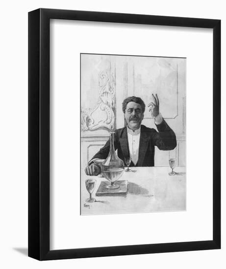 Henri Francoid Becque-null-Framed Art Print