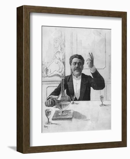 Henri Francoid Becque-null-Framed Art Print