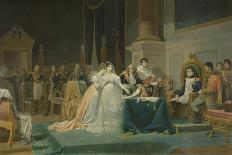 The Divorce of the Empress Josephine 15th December 1809-Henri-frederic Schopin-Framed Giclee Print