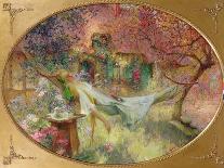 Summer in the Garden-Henri-Gaston Darien-Framed Giclee Print