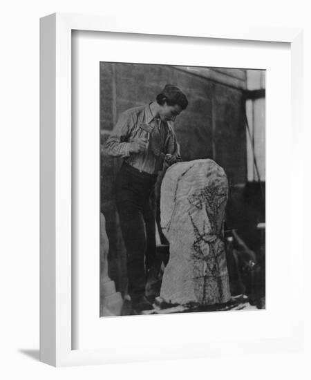 Henri Gaudier-Brzeska, C.1910-English Photographer-Framed Giclee Print