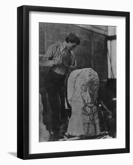 Henri Gaudier-Brzeska, C.1910-English Photographer-Framed Giclee Print