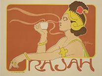 Reproduction of a Poster Advertising the "Cafe Rajah," 1897-Henri Georges Jean Isidore Meunier-Giclee Print