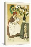 Reproduction of a Poster Advertising 'Carpentier Chocolate' 1895 (Colour Litho)-Henri Gerbault-Giclee Print