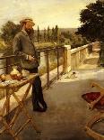 An Elegant Man on a Terrace, 1885-Henri Gervex-Giclee Print