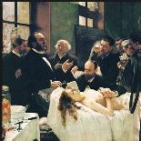 Before Operation, Dr. Péan Teaching His Discovery, Compression Of Blood Vessels, St Louis Hospital-Henri Gervex-Art Print