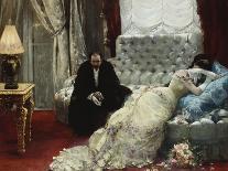 Mme. Valtesse de la Bigne. Oil on canvas (1889) 200 x 122 cm Inv. 20059.-Henri Gervex-Giclee Print