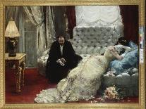 The Looking Glass-Henri Gervex-Stretched Canvas