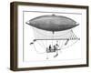 Henri Giffard's Steerable Airship of 1852, 1903-null-Framed Giclee Print