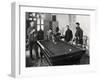 Henri Gouraud, French Soldier, Playing Billiards, 1895-null-Framed Giclee Print