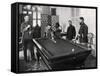 Henri Gouraud, French Soldier, Playing Billiards, 1895-null-Framed Stretched Canvas