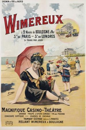 Wimereux Travel Poster