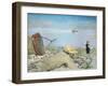 Henri Guerard Relaxing on the Beach-Eva Gonzales-Framed Giclee Print