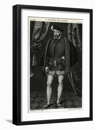 Henri II (Clouet)-Francois Clouet-Framed Art Print