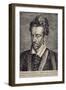 Henri III Valois (1551-89) (Engraving)-Johan Wierix-Framed Giclee Print