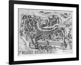 Henri IV (1553-1610) Entering Dijon-null-Framed Giclee Print