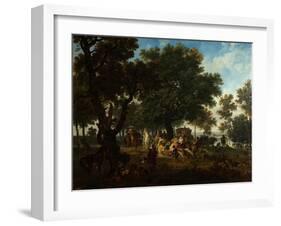 Henri IV and His Suite Hunting, Ca 1804-Nicolas Antoine Taunay-Framed Giclee Print