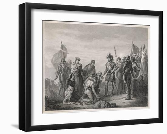 Henri IV at Paris-null-Framed Art Print