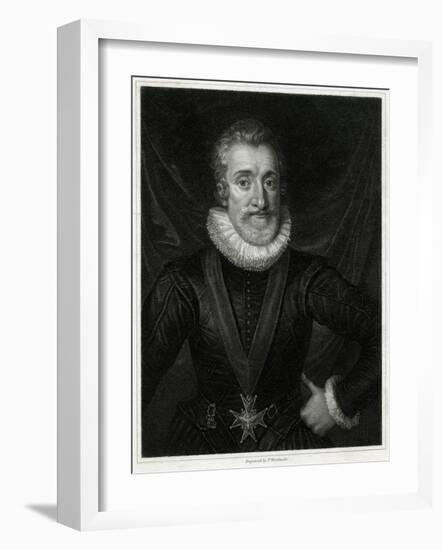 Henri IV, French Royalty-T Woolnoth-Framed Art Print