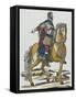 Henri IV, roi de France-null-Framed Stretched Canvas