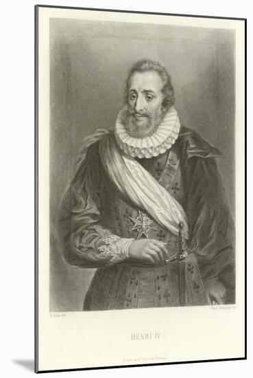 Henri IV-Alphonse Marie de Neuville-Mounted Giclee Print