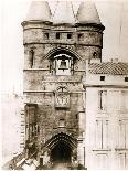The Porte de La Grosse Cloche in Bordeaux, c.1851-Henri Jean-louis Le Secq-Mounted Photographic Print