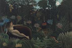 Detail of The Dream, 1910-Henri JF Rousseau-Stretched Canvas