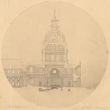 Dôme des Invalides : projet de tombeau pour Napoléon Ier-Henri Labrouste-Framed Giclee Print