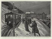 Foreign Visitors Leaving the South-Western Railway Station, Windsor-Henri Lanos-Giclee Print