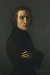 Portrait of Franz Liszt-Henri Lehmann-Art Print