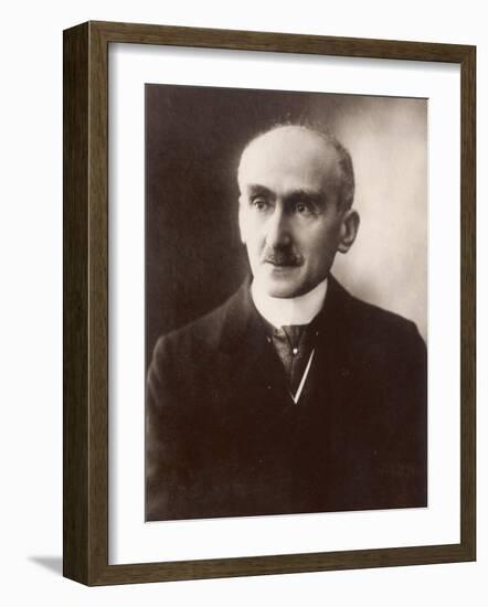 Henri-Louis Bergson French Philosopher-Henri Manuel-Framed Photographic Print