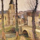The Bridge at Bastide-du Vert, Le Pont a la Bastide-du-Vert, C. 1920-Henri Martin-Stretched Canvas