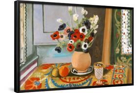 Henri Matisse Les Anemones Flowers Art Print Poster-null-Framed Poster