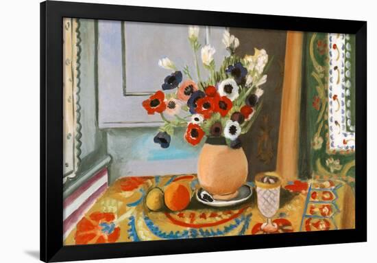 Henri Matisse Les Anemones Flowers Art Print Poster-null-Framed Poster