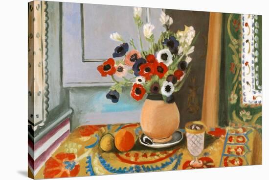 Henri Matisse Les Anemones Flowers Art Print Poster-null-Stretched Canvas