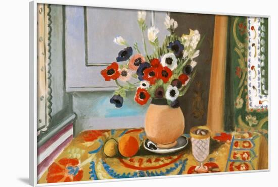 Henri Matisse Les Anemones Flowers-Henri Matisse-Framed Art Print