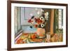 Henri Matisse Les Anemones Flowers-Henri Matisse-Framed Art Print