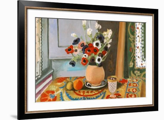 Henri Matisse Les Anemones Flowers-Henri Matisse-Framed Art Print