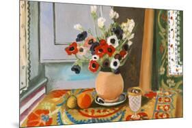 Henri Matisse Les Anemones Flowers-Henri Matisse-Mounted Art Print