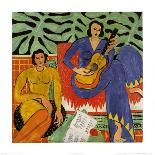 Jeune Fille a la Mauresque, Robe Verte-Henri Matisse-Art Print