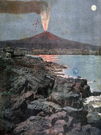 The Eruption of Etna, Sicily, 1892