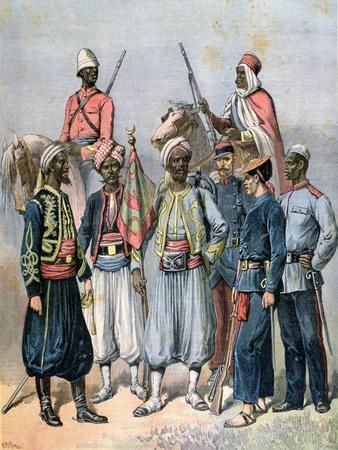 The French Colonial Forces, 1891