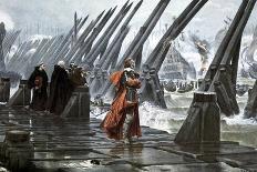 Cardinal Richelieu at the Siege of La Rochelle, 1628-Henri Paul Motte-Laminated Giclee Print