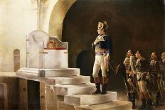 Napoleon at Charlemagne's Throne '98-Henri-Paul Motte-Giclee Print