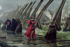 Hannibal Crossing the Rhone-Henri-Paul Motte-Giclee Print